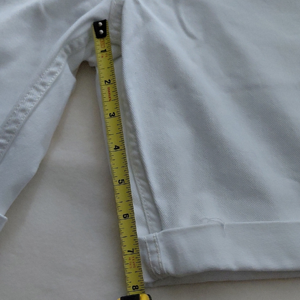 Levi's Men's White Jean Shorts Style 511 Size 32 - Picture 5 of 10